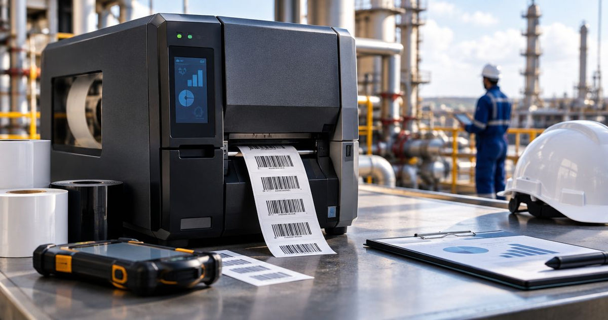 Industrial barcode label printer for oil and gas: complete 2026 guide