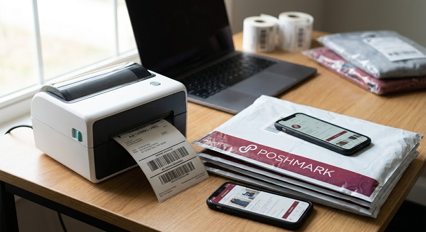 4x6 Thermal Label Printer for Poshmark Sellers (2026) - McAuley Labels
