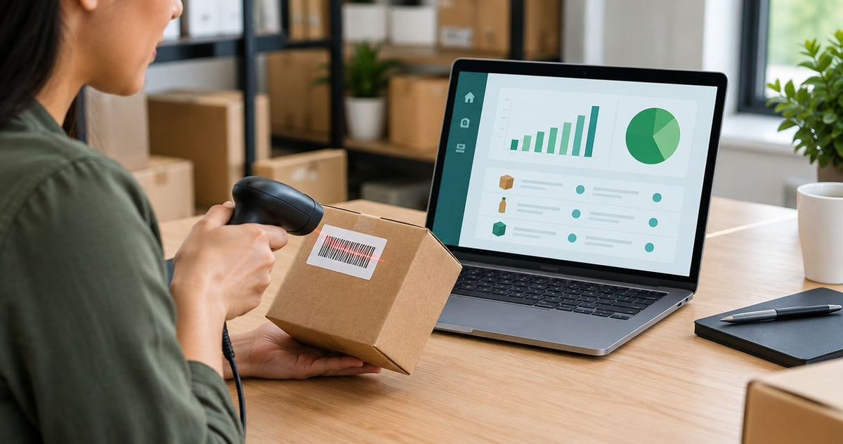 How to connect a barcode scanner to QuickBooks inventory