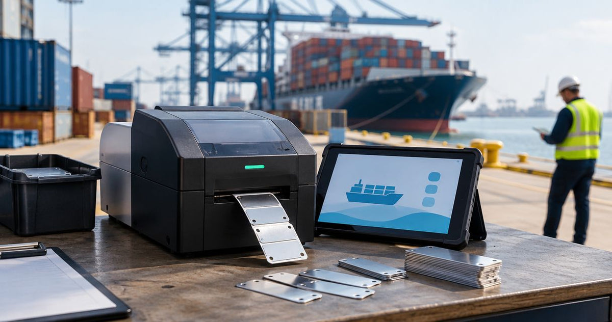 Metal asset tag printer for shipping ports: complete 2026 guide
