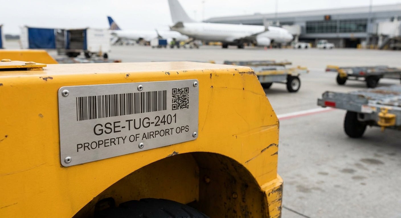 Asset Tags for Airport Equipment: 2026 Buying Guide - McAuley Labels