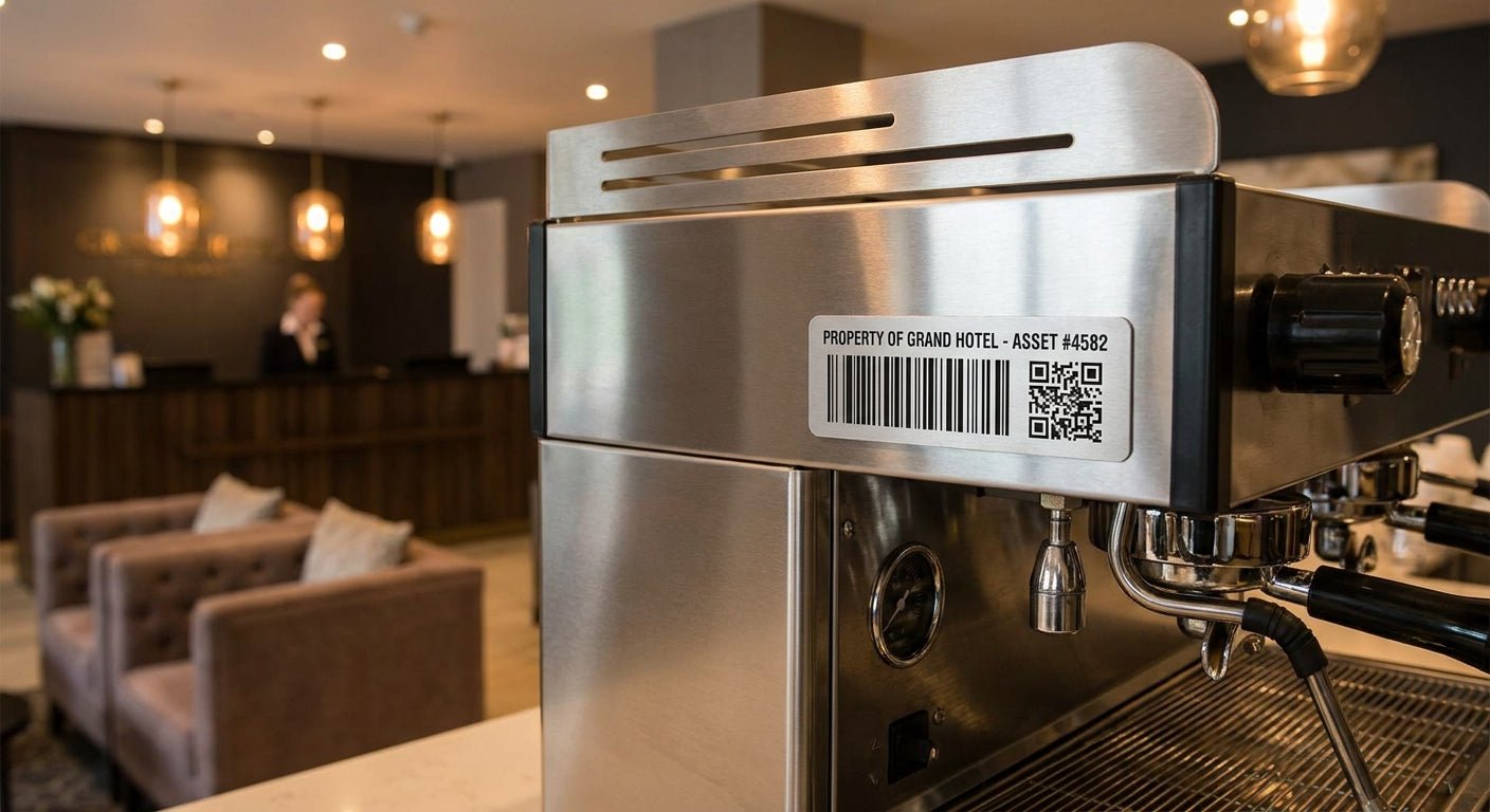 Asset Tags for Hotel Equipment: 2026 Buying Guide - McAuley Labels