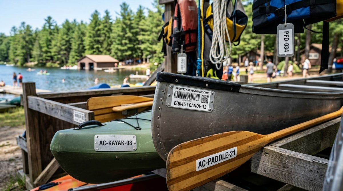 Asset Tags for Summer Camp Equipment: 2026 Guide - McAuley Labels