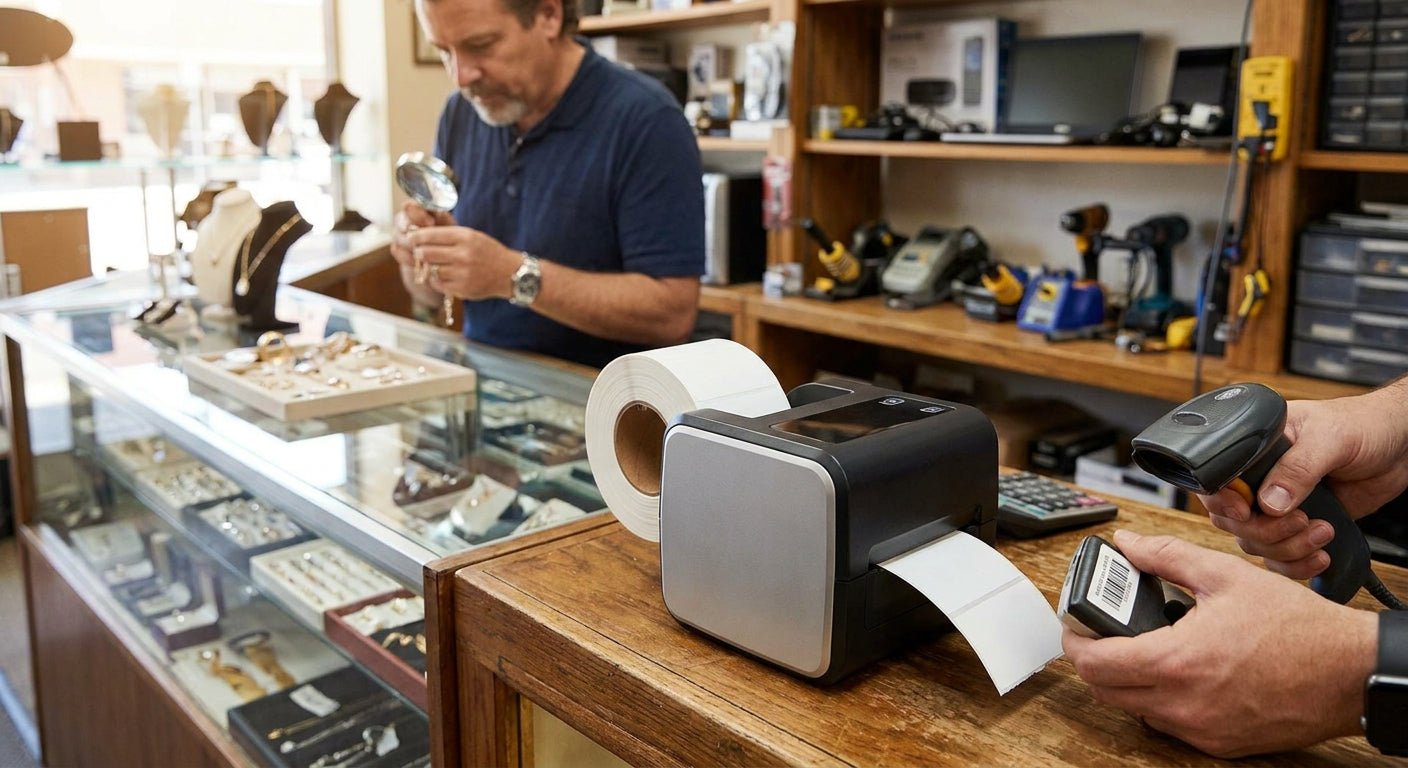 Barcode Printer for Pawn Shops: 2026 Buying Guide - McAuley Labels