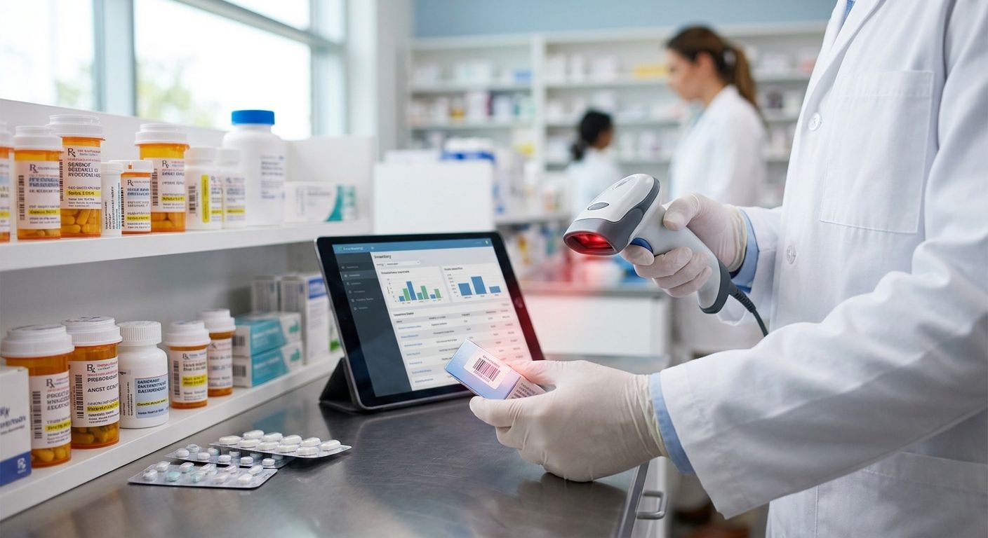 Best Barcode Scanner for Pharmacy Inventory in 2026 - McAuley Labels
