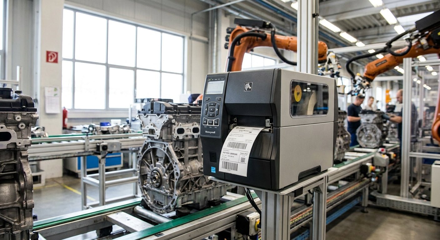 Best Industrial Label Printer for Automotive Manufacturing 2026 - McAuley Labels