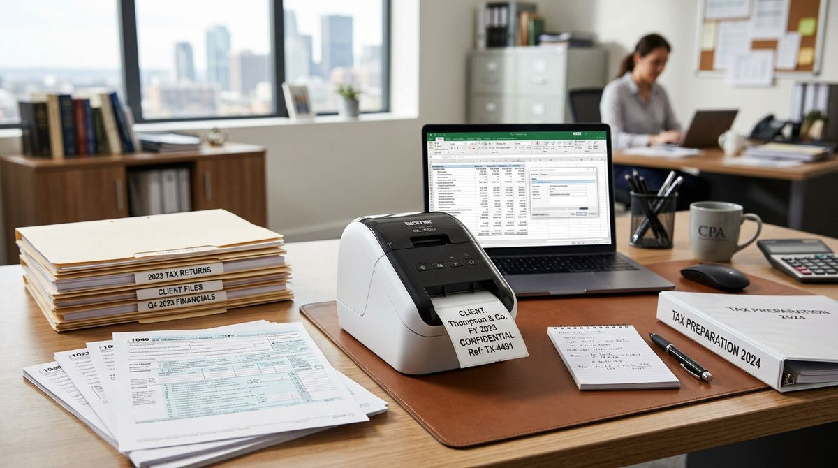 Best Label Printer for Accounting Office in 2026 - McAuley Labels