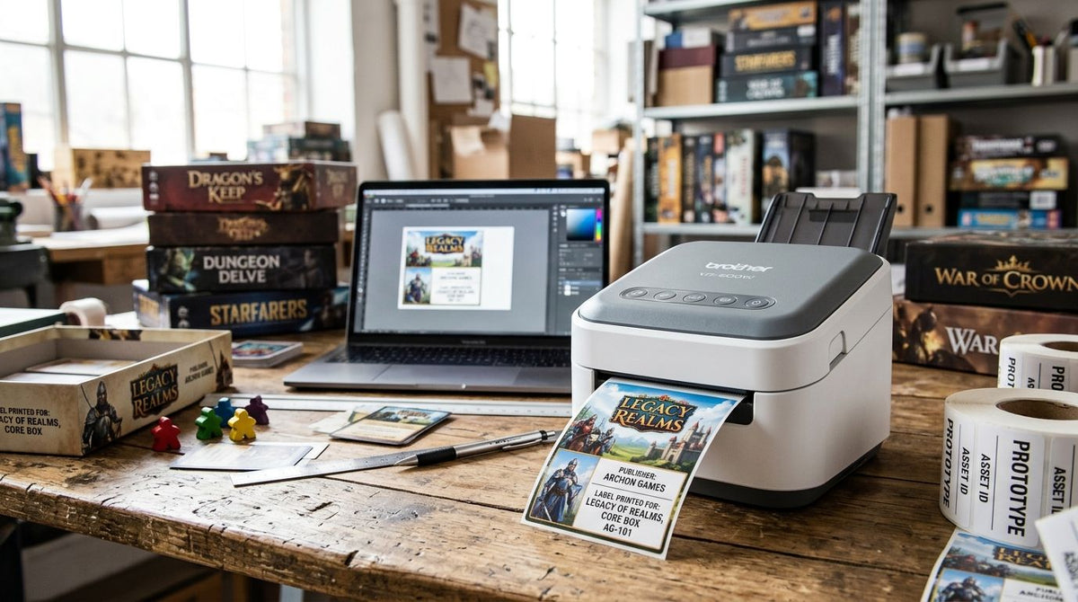 Best Label Printer for Board Game Publishers 2026 - McAuley Labels