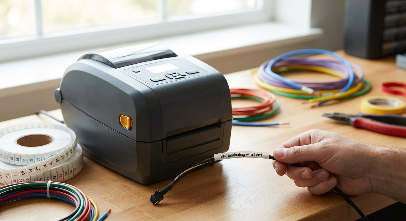 Best Label Printer for Cable & Wire Labels (2026) - McAuley Labels