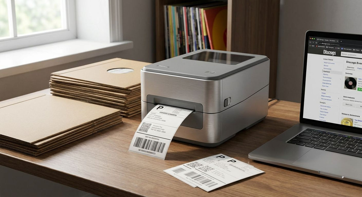Best Label Printer for Discogs Sellers 2026: RT700i+ - McAuley Labels