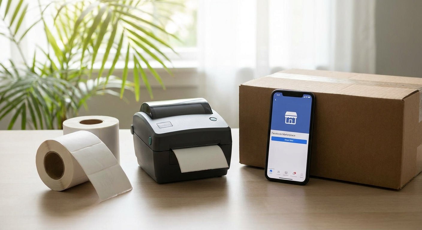 Best Label Printer for Facebook Marketplace Shipping 2026 - McAuley Labels
