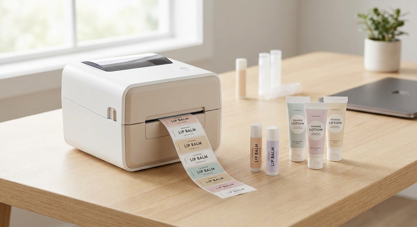 Best Label Printer for Lip Balm Tubes (2026 Verdict) - McAuley Labels