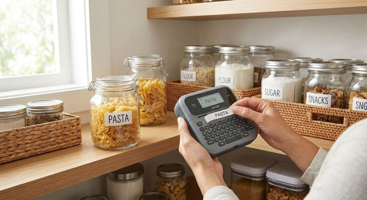 Best Label Printer for Pantry Organization 2026: DT200L - McAuley Labels