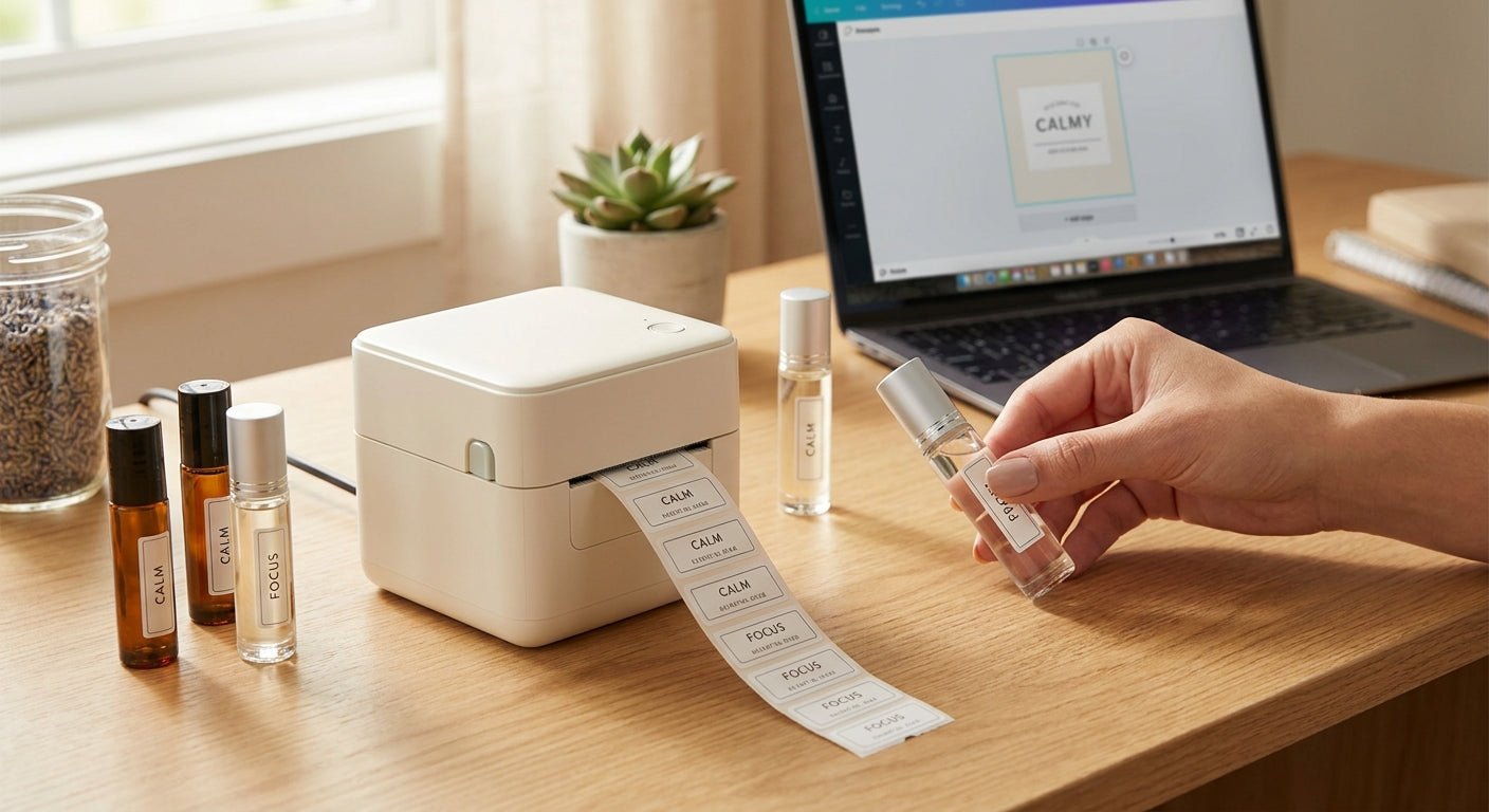 Best Label Printer for Roller Bottles (2026): Top Picks - McAuley Labels
