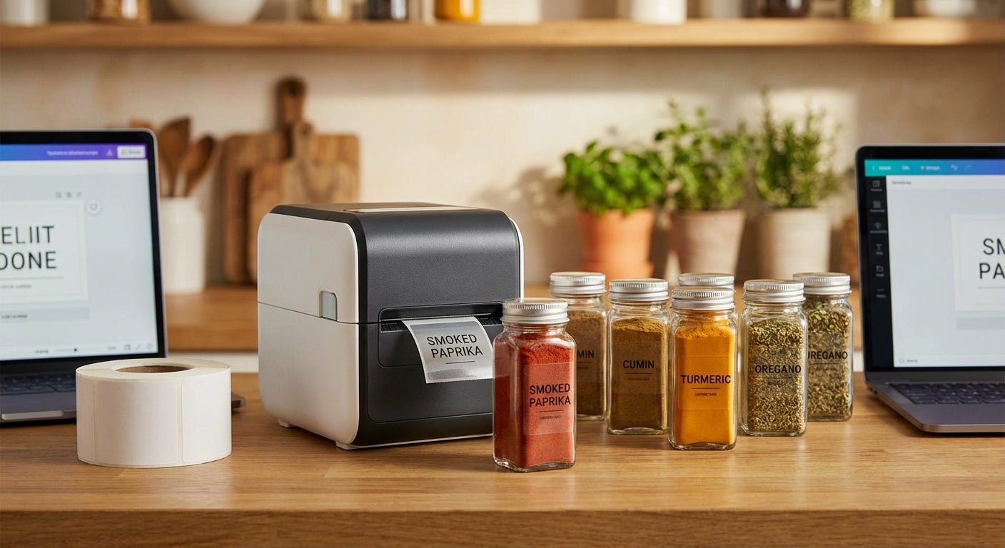 Best Label Printer for Spice Jars (2026): Top Picks - McAuley Labels