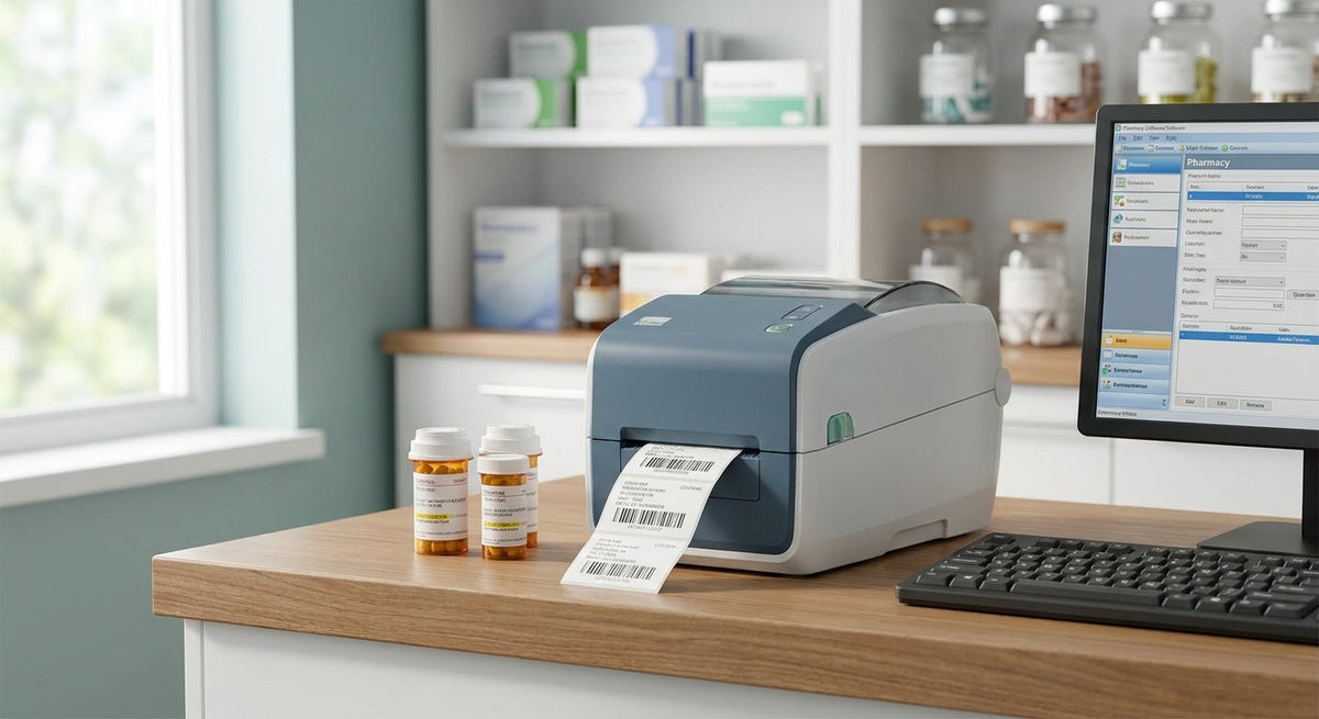 Best Thermal Label Printer for Pharmacy Use 2026 - McAuley Labels