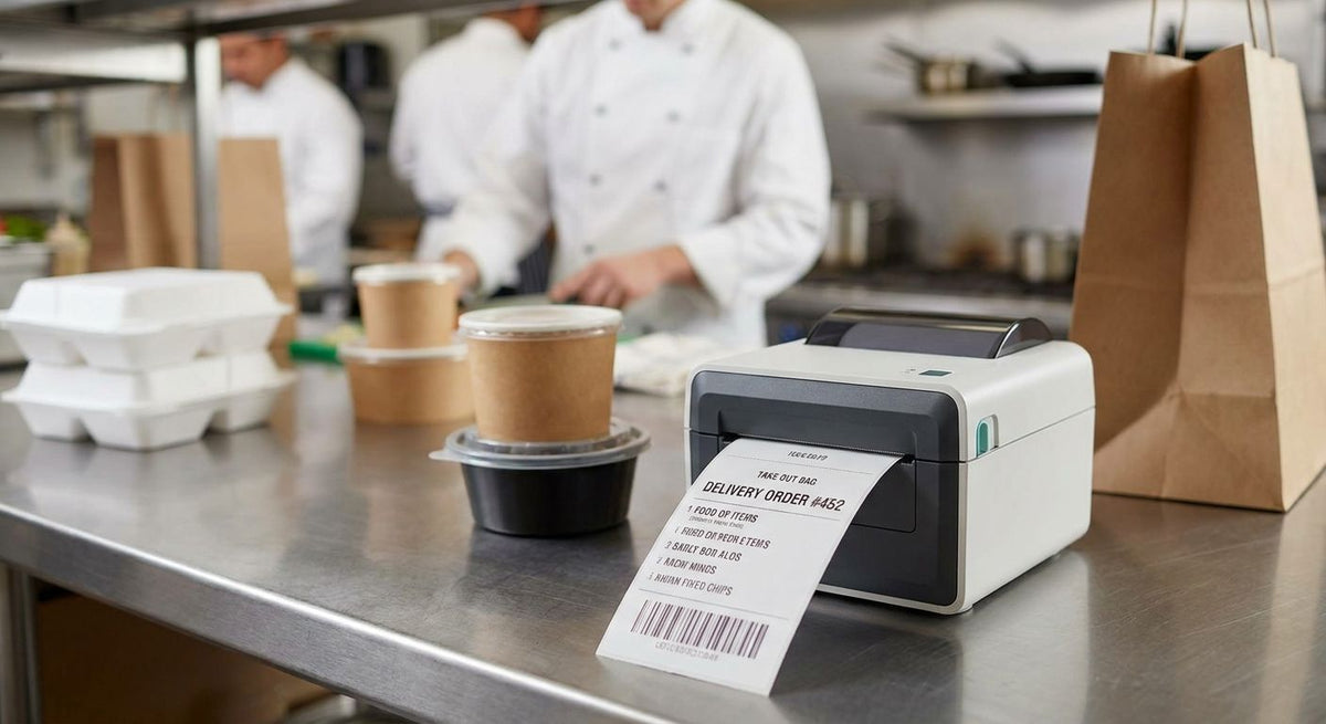 Best Thermal Label Printer for Restaurant Delivery 2026 - McAuley Labels