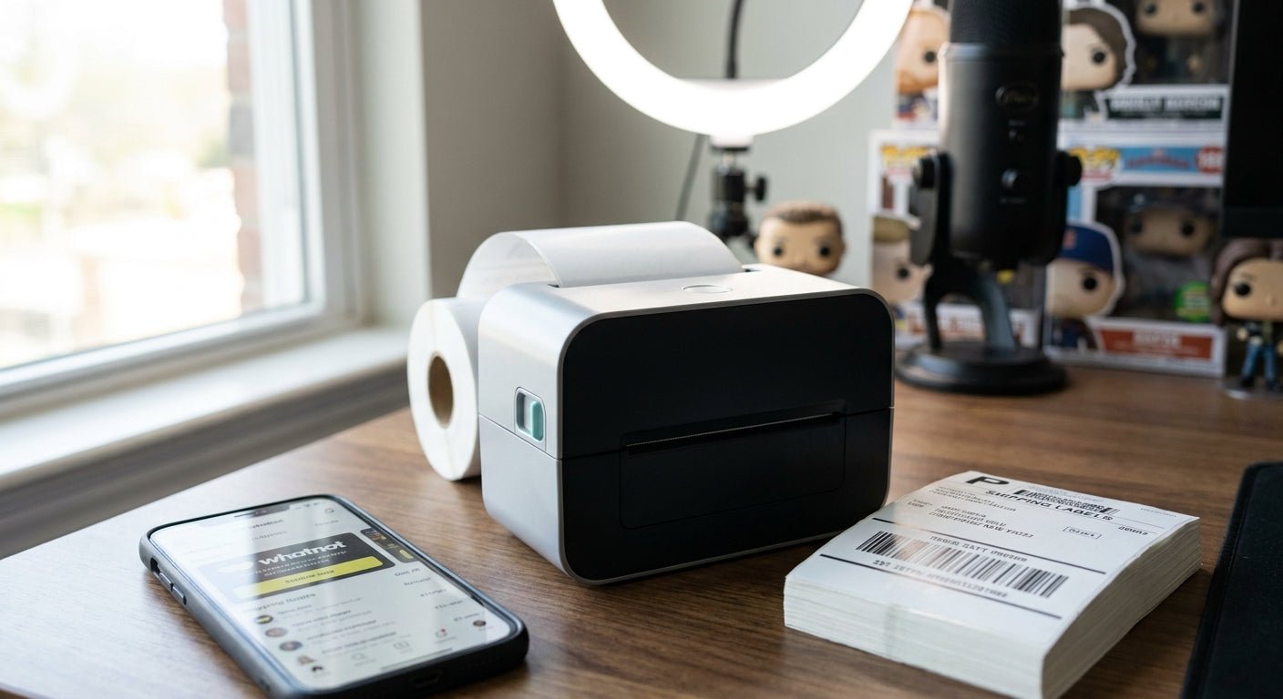 Best Thermal Printer for Whatnot Sellers (2026) - McAuley Labels