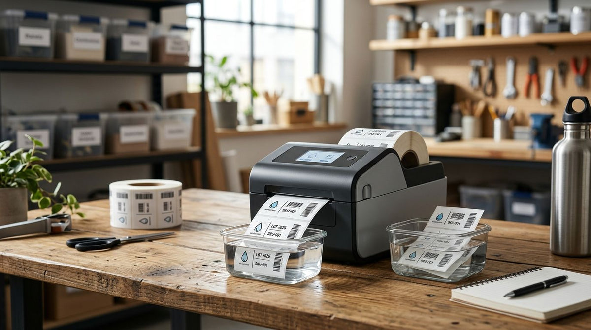 Best Waterproof Label Printer 2026: Top 5 Ranked - McAuley Labels