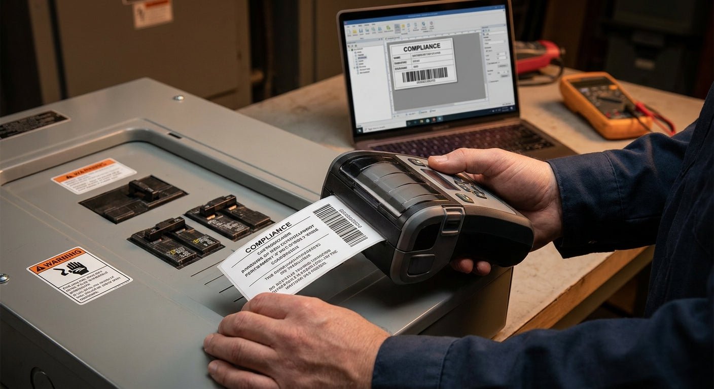 Compliance Labels for Electrical Panels: 2026 Print Guide - McAuley Labels