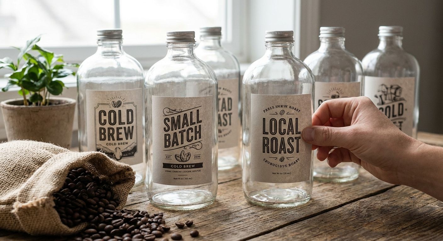 Custom Labels for Cold Brew Bottles: 2026 Buying Guide - McAuley Labels