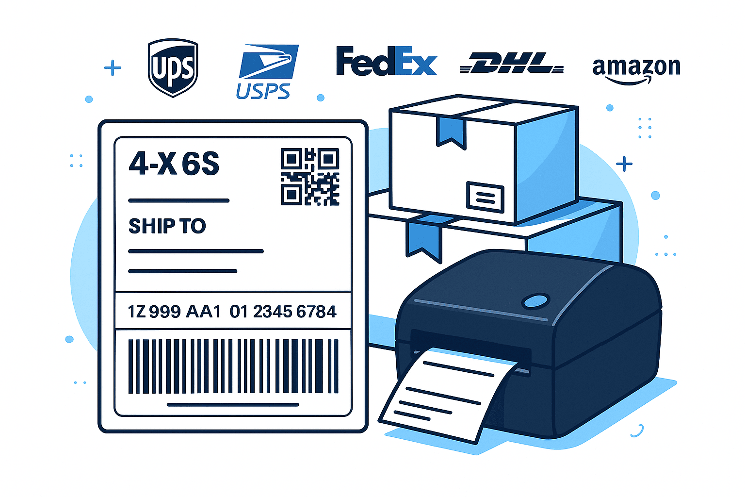 Does a Shipping Label Have to Be 4×6? Full Carrier Guide - McAuley Labels