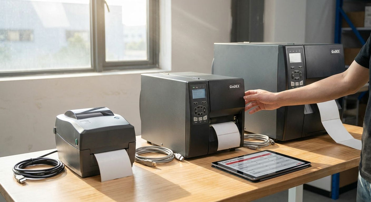 GoDEX Printer Model Comparison 2026: Which One to Buy - McAuley Labels
