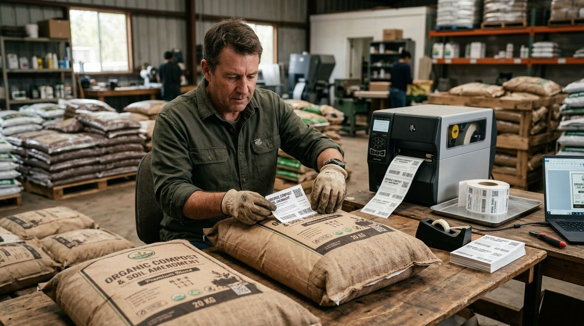 How to Print Labels for Compost & Soil Bags (2026) - McAuley Labels