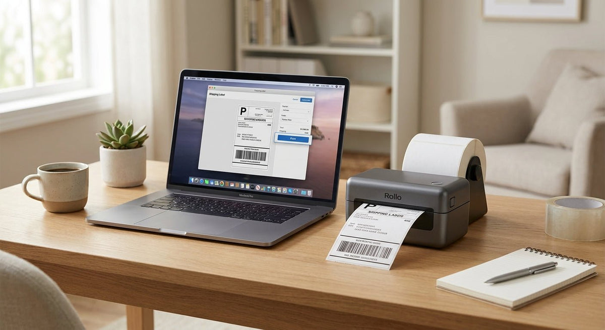 How to Print Shipping Labels from a MacBook (2026) - McAuley Labels