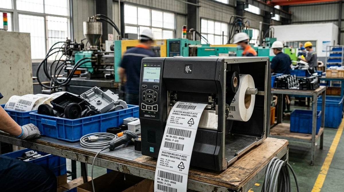 Industrial Label Printer for Plastics & Molding 2026 - McAuley Labels