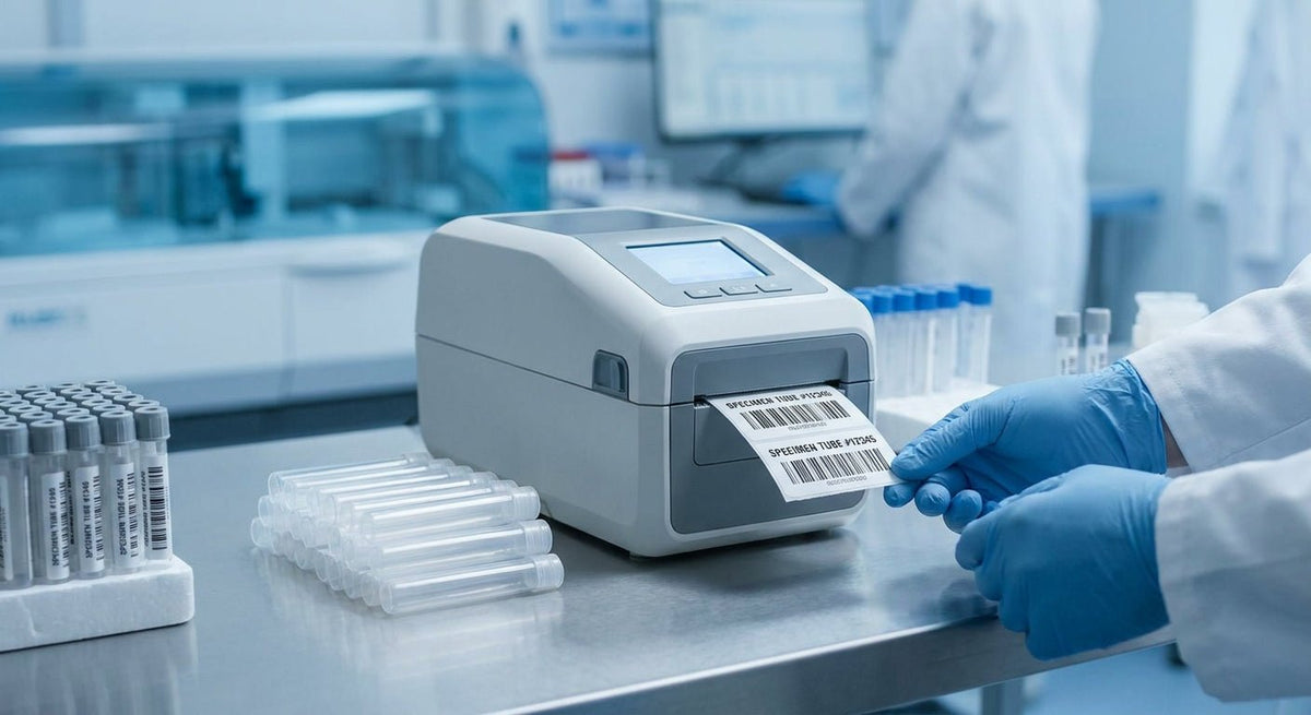 Label Printer for Hospital Specimen Tubes 2026 - McAuley Labels