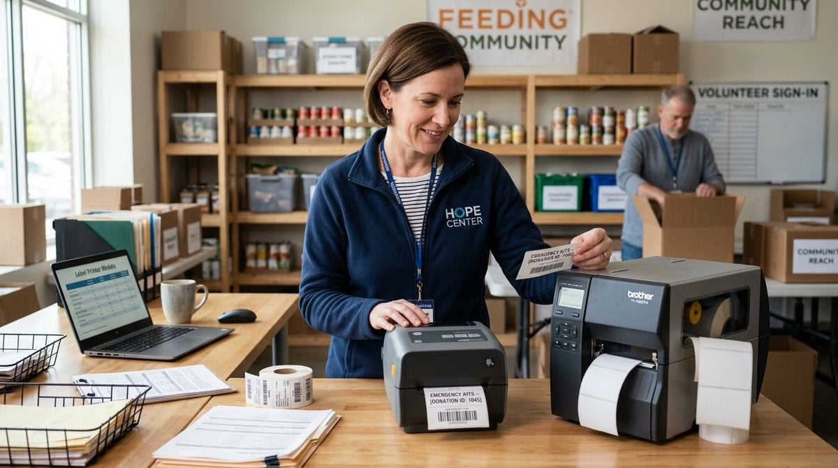 Label Printer for Nonprofit Organization: 2026 Buying Guide - McAuley Labels