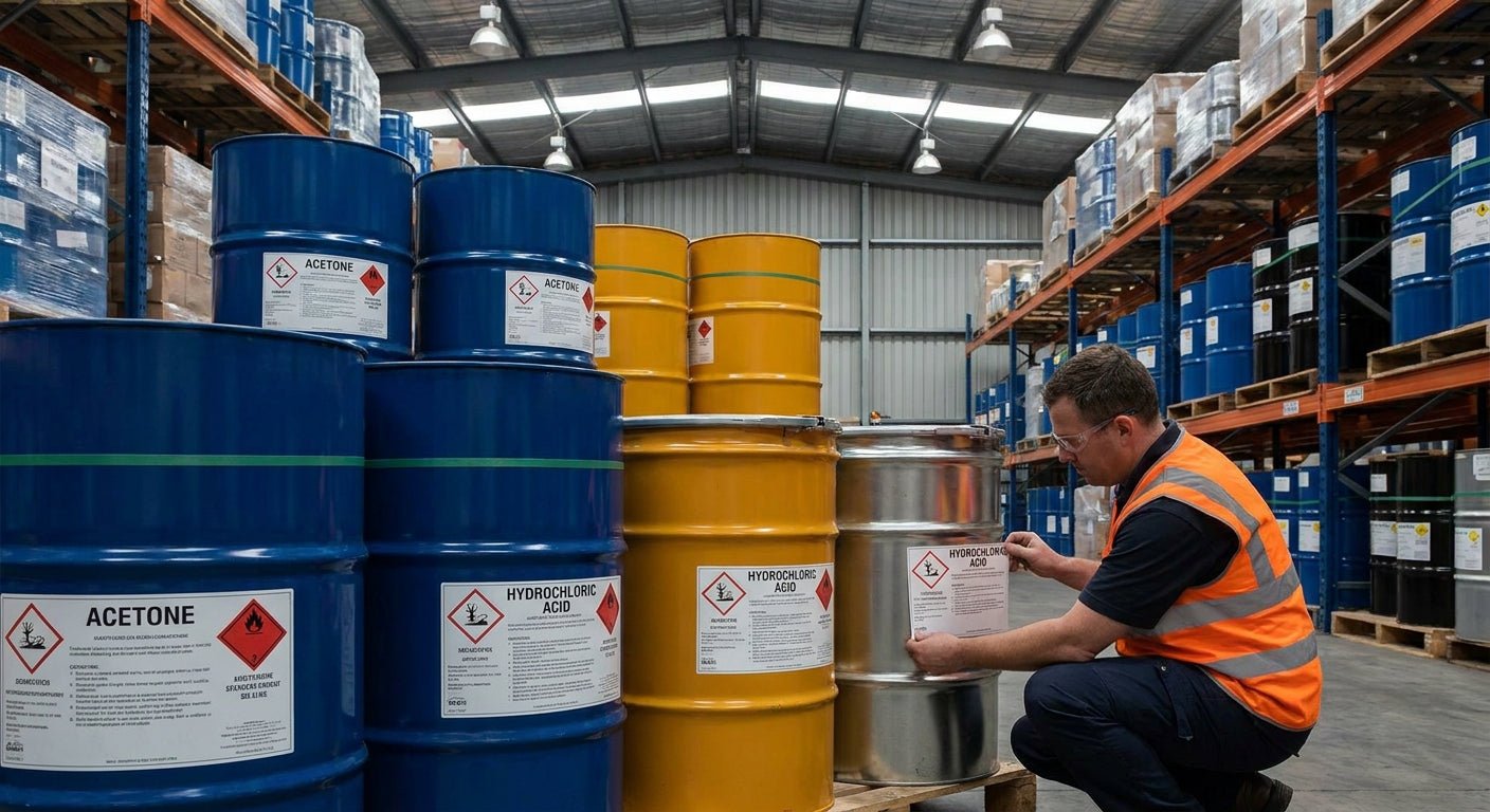 Labels for Chemical Storage Drums: 2026 Guide + Verdict - McAuley Labels