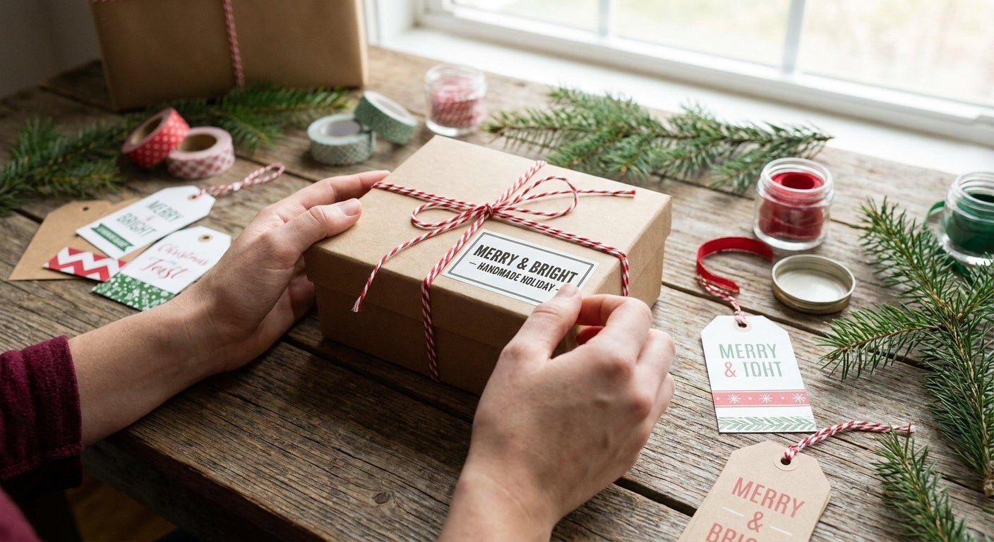 Labels for Holiday Gift Packaging: 2026 Print Guide - McAuley Labels