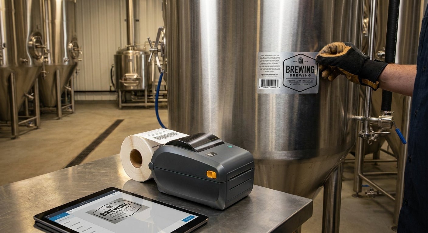 Labels for Stainless Steel Equipment: 2026 How-To Guide - McAuley Labels