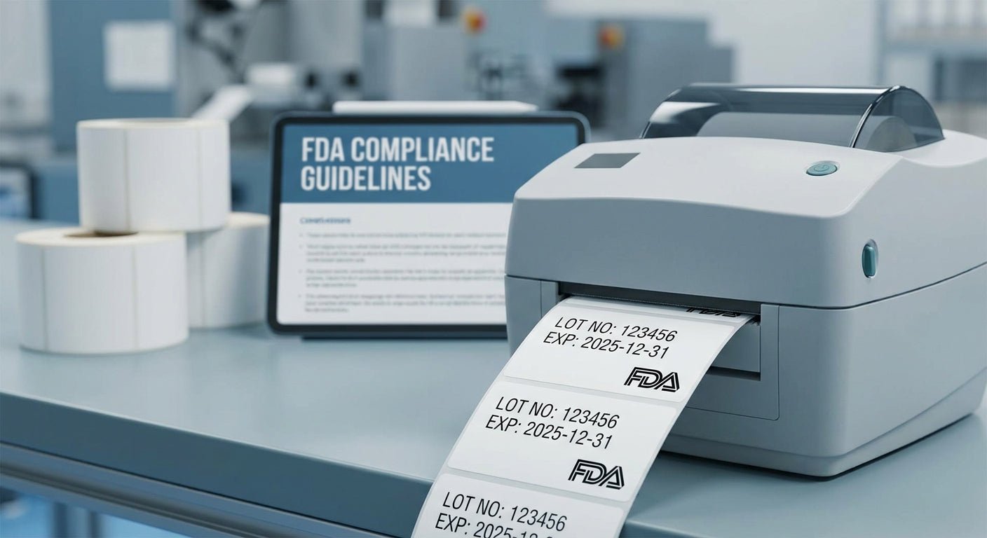 Lot Number Labels for FDA Compliance: 2026 Print Guide - McAuley Labels