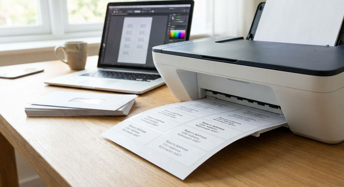 Print Return Address Labels at Home in 2026: Full Guide - McAuley Labels