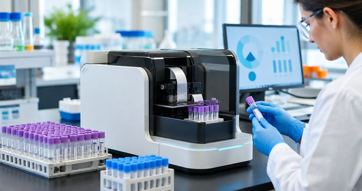 Test Tube Labeler Print Speed Ranked 2026 - McAuley Labels