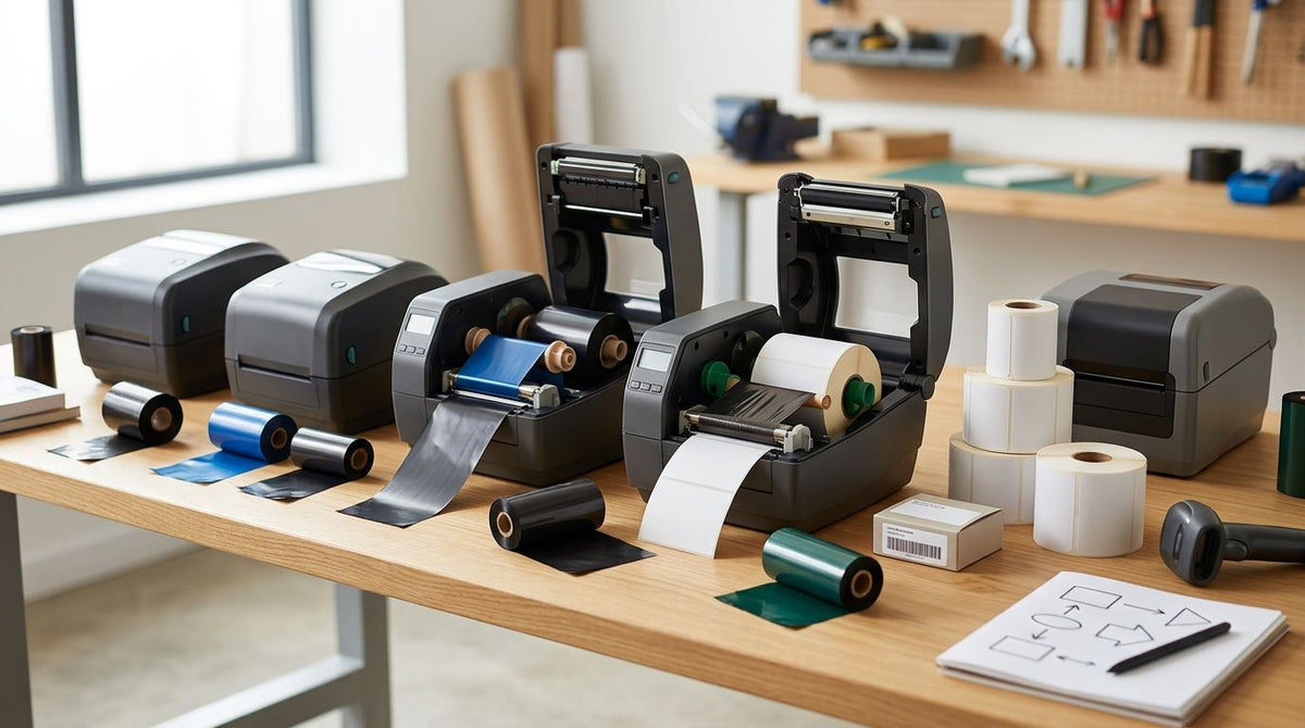 Thermal Transfer Printer Ribbon Compatibility Ranked 2026 - McAuley Labels