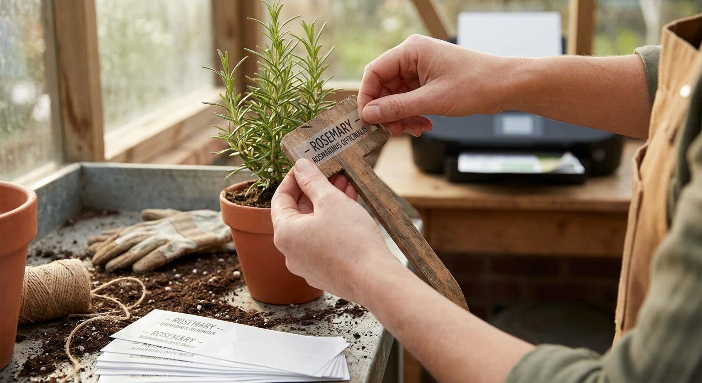 Waterproof Labels for Outdoor Plant Stakes (2026 Guide) - McAuley Labels
