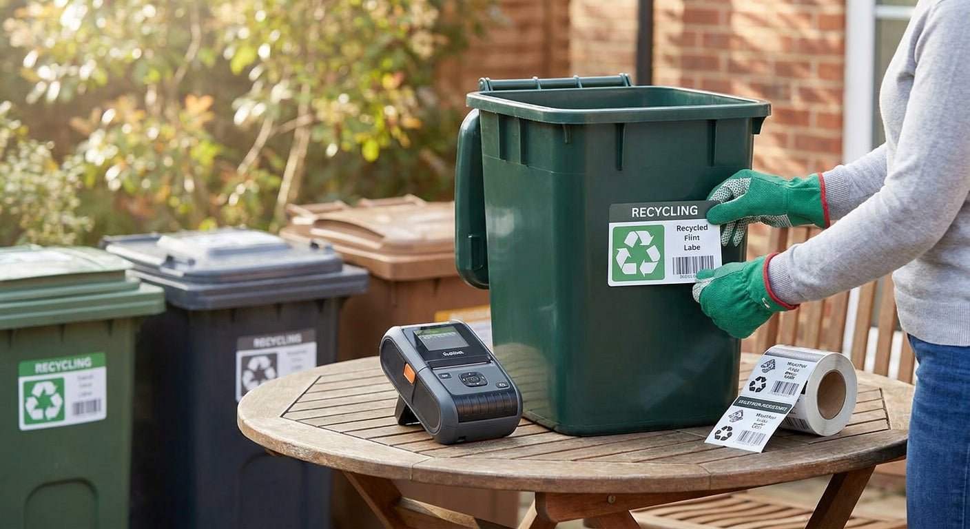 Weather Resistant Labels for Outdoor Bins 2026 Guide - McAuley Labels