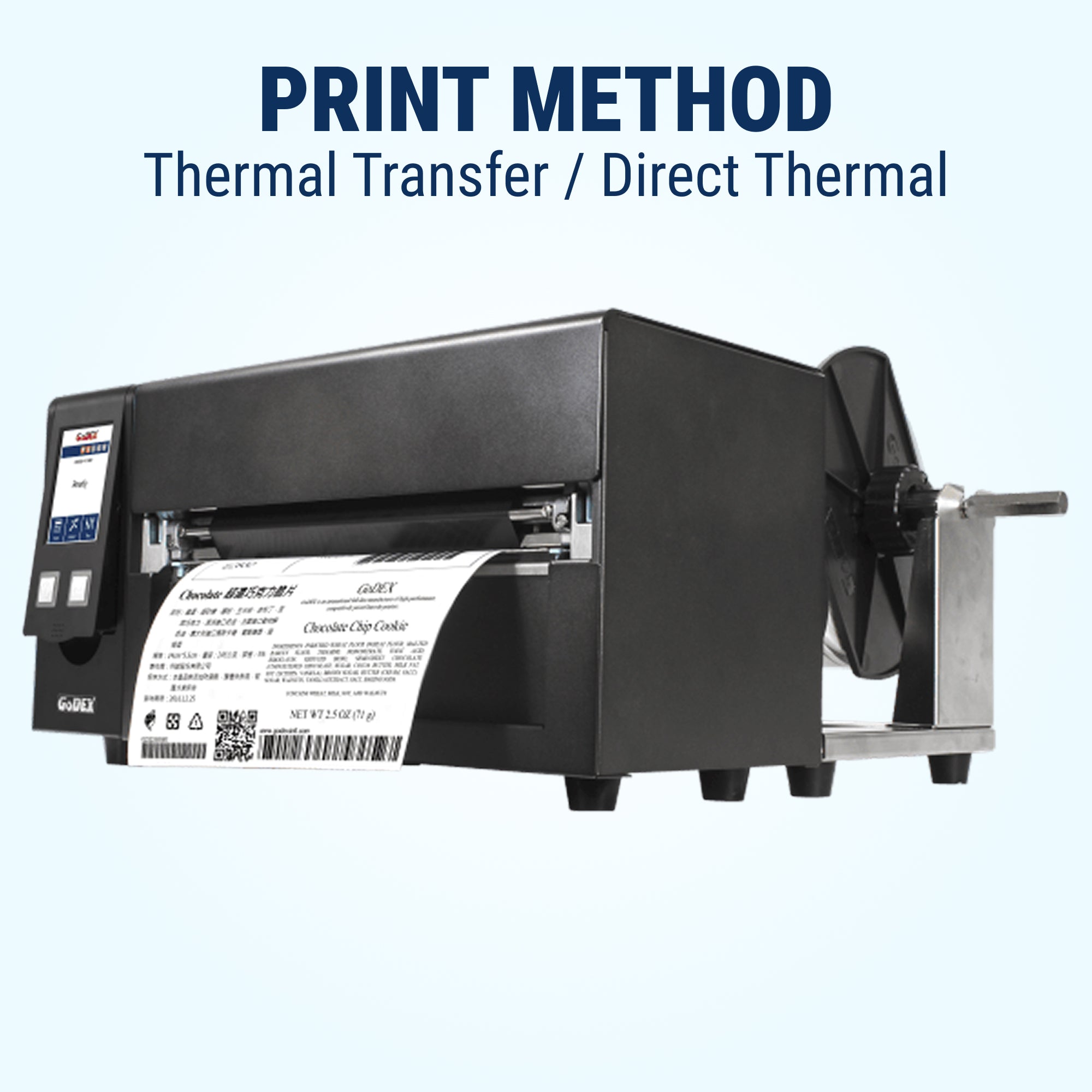 Plant Label Printer - GoDEX HD830i+ USB, Serial, Ethernet, 300 dpi