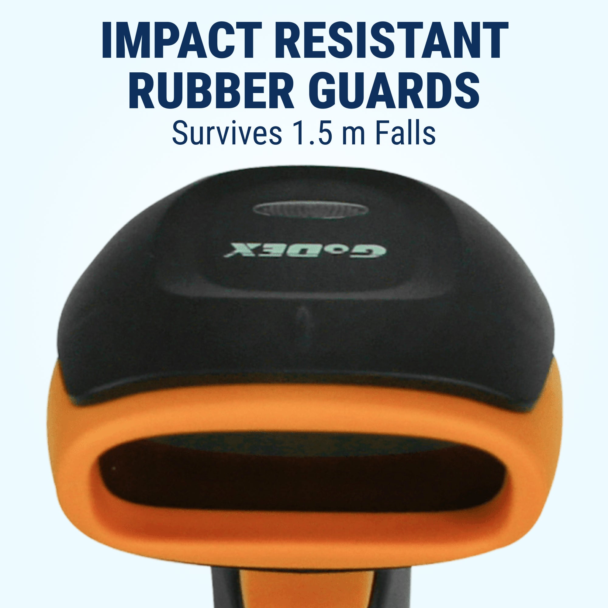 GoDEX GS220 USB Barcode Scanner – 1D Barcode Reader, Price & POS Scanner for Retail Stores, Grocery & Inventory