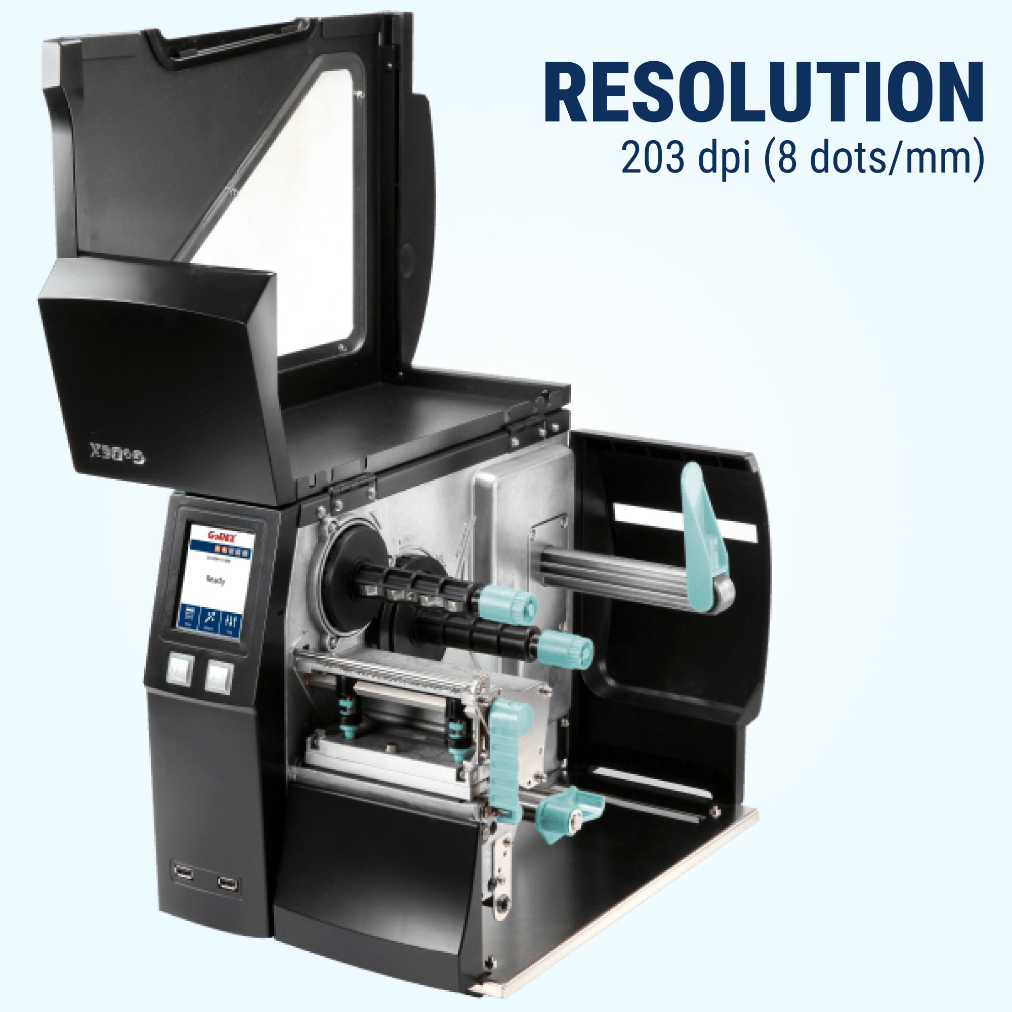 GoDEX ZX1200i+ Thermal Printer - 203 DPI