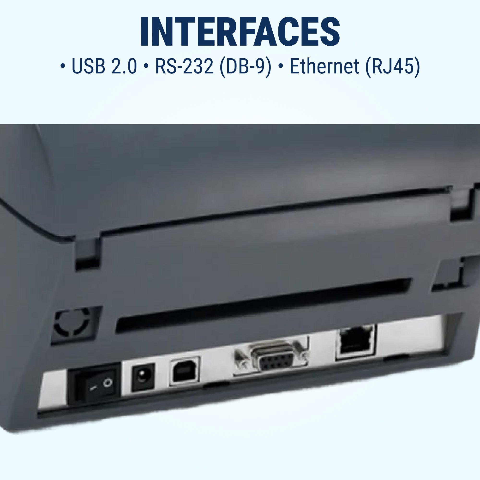 Ribbon Printer - GoDEX G500 4" 203 dpi Thermal Printer