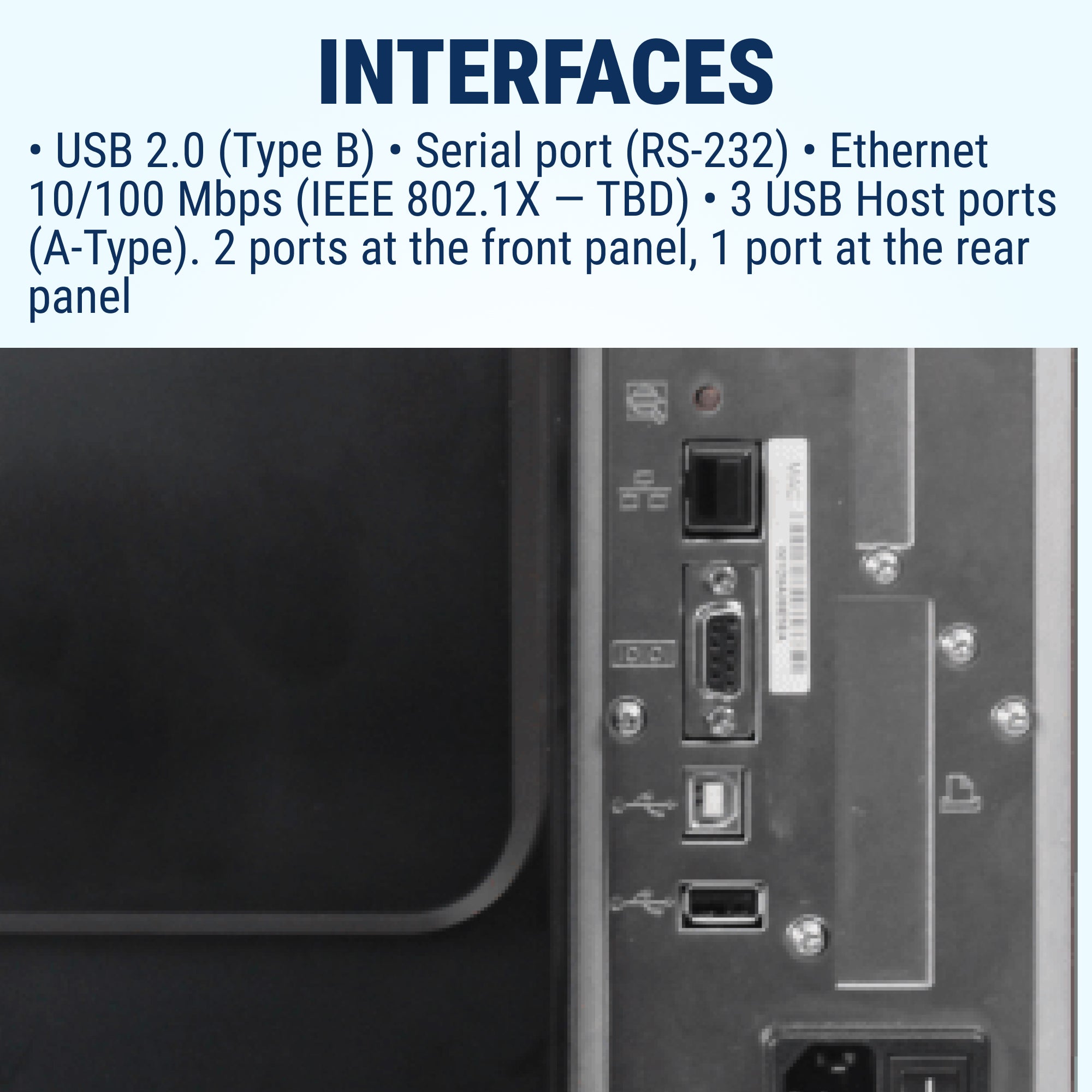 GoDEX GX4300i thermal printer, 300 dpi