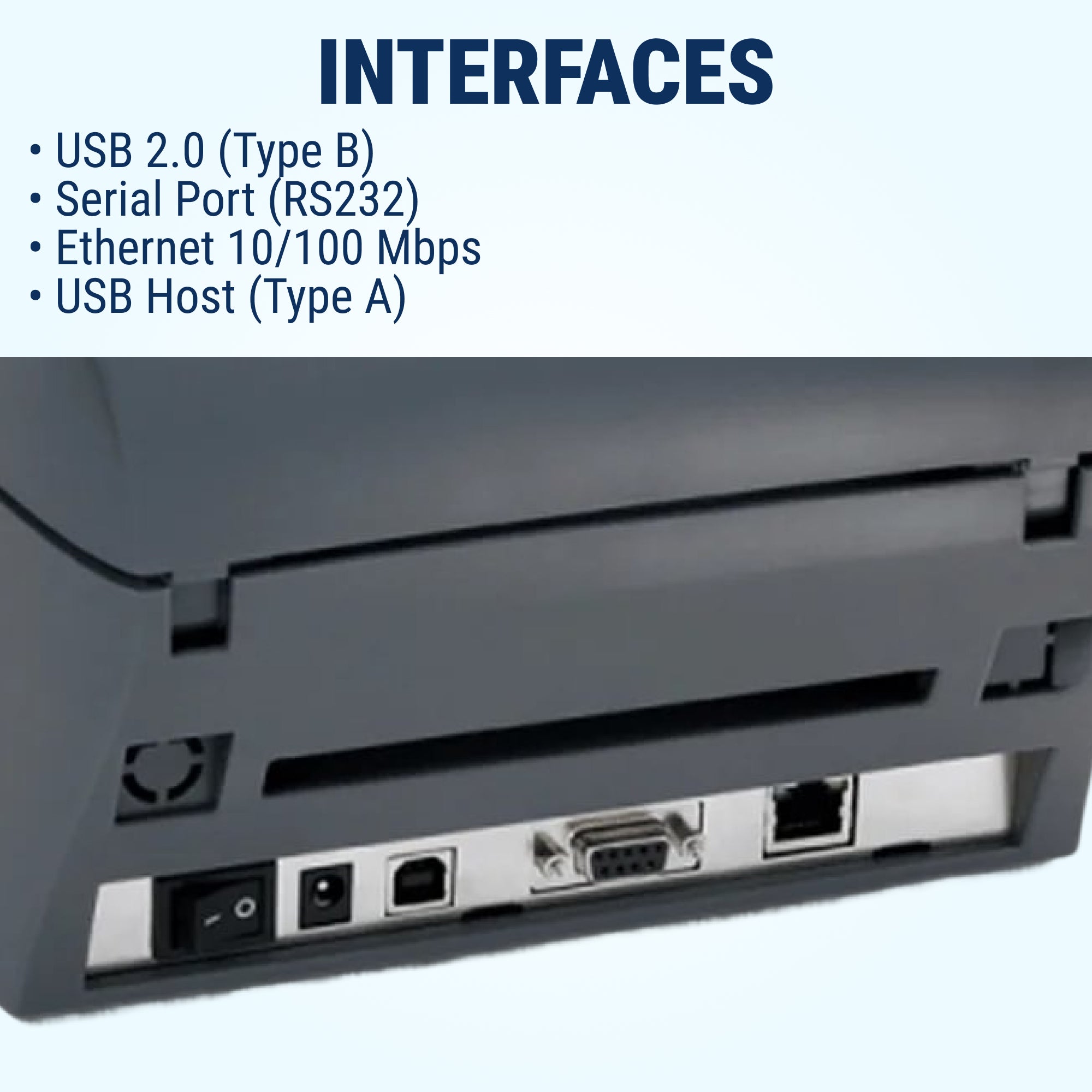 GoDEX G530 Thermal Printer 4" 300 dpi