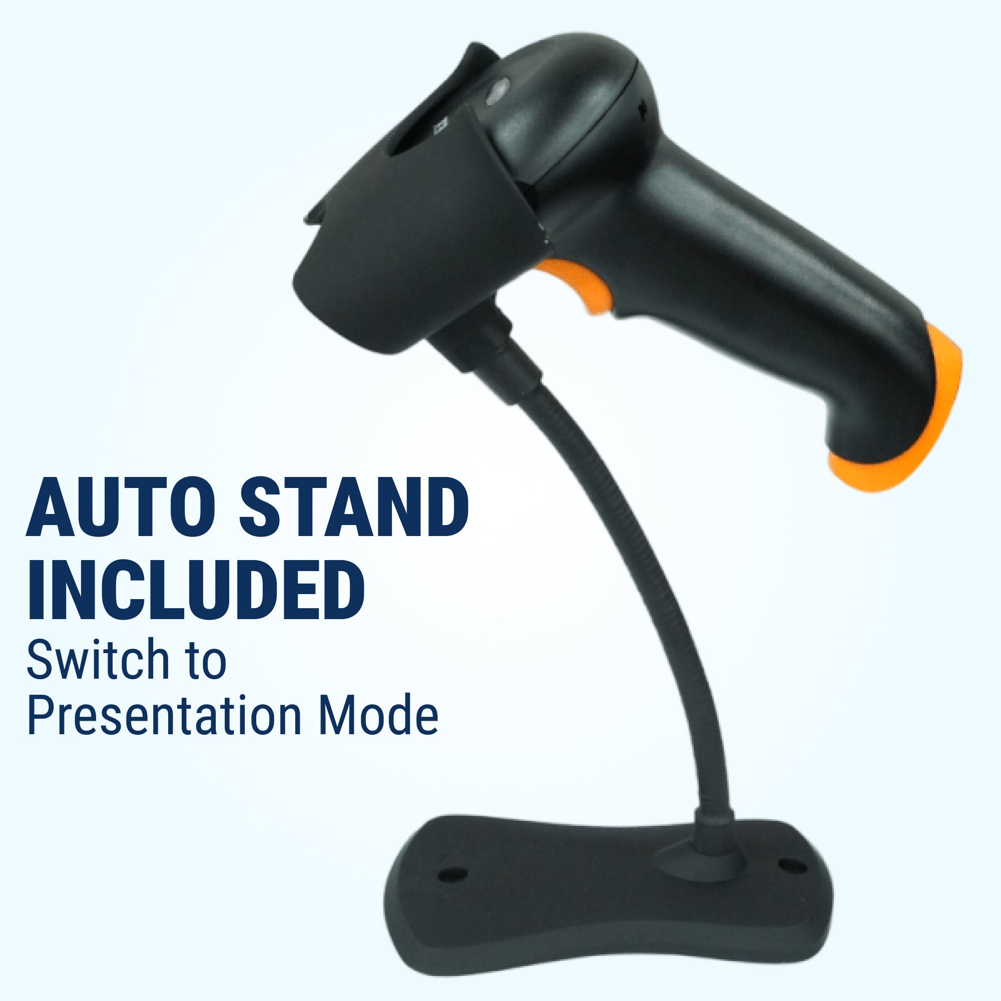 GoDEX GS220 USB Barcode Scanner – 1D Barcode Reader, Price & POS Scanner for Retail Stores, Grocery & Inventory