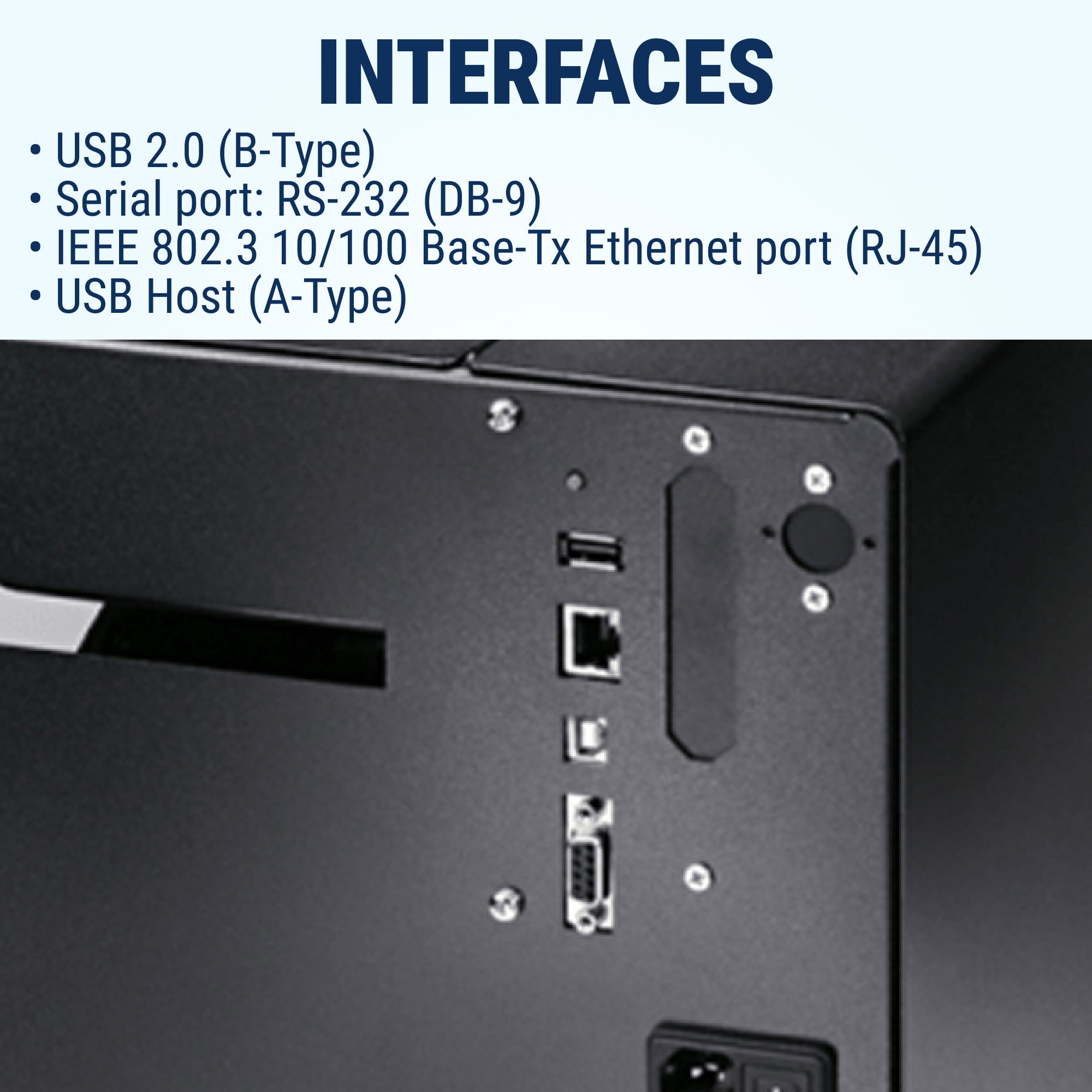 GoDEX EZ2350i Thermal Printer Color Display 300 dpi
