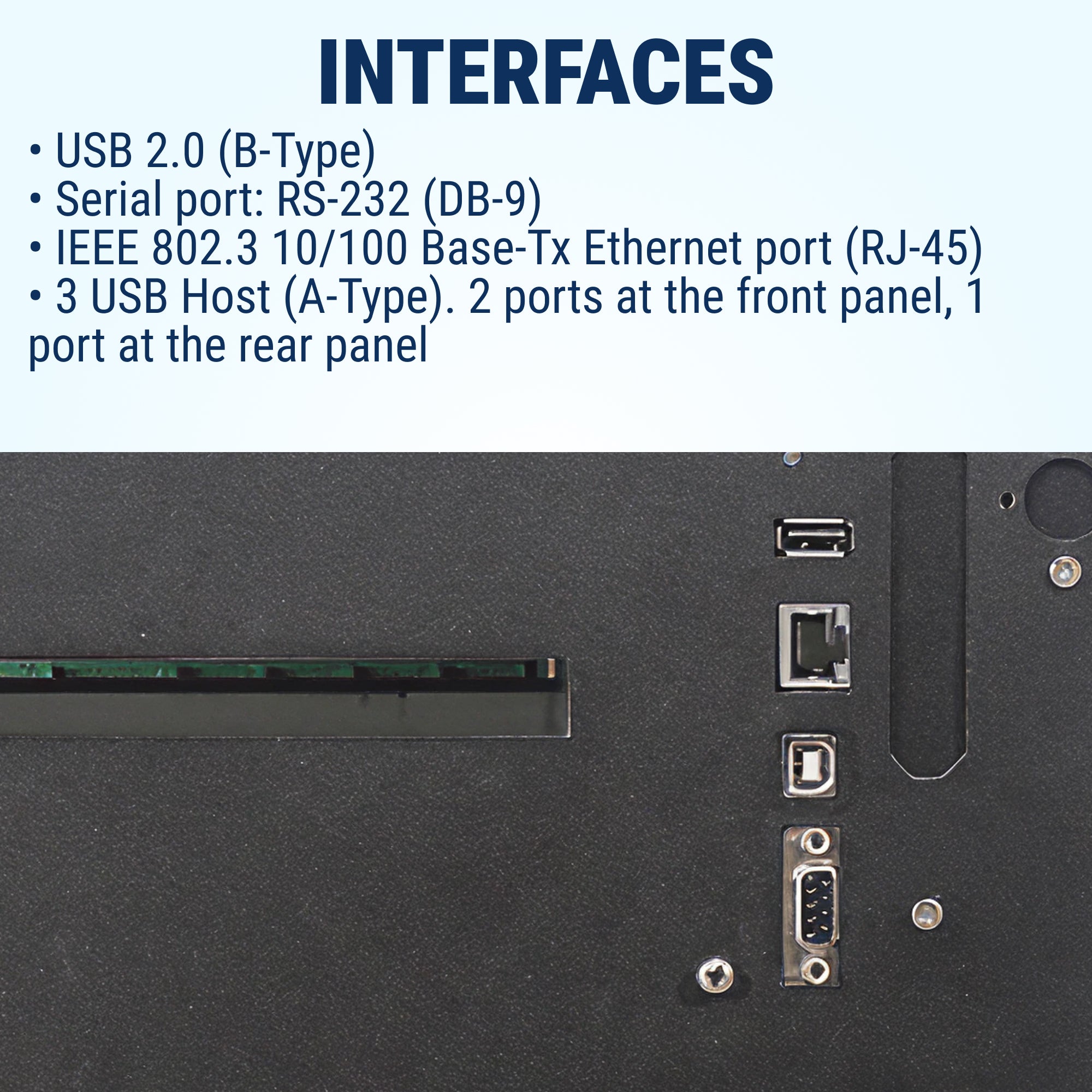 GoDEX EZ6350i Thermal Printer USB, Serial, Ethernet, 300 dpi